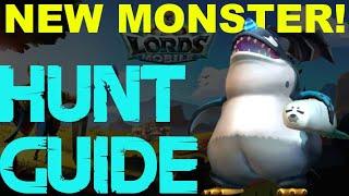 ARCTIC FLIPPER Monster Hunt Guide | Deal Most Damage To ARCTIC FLIPPER Lords Mobile | Gear | Loot