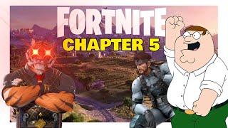 Fortnite Chapter 5 (Peter Griffin, Solid Snake, and Tony the Tiger)