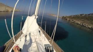 Symi Channel sailing, Greece