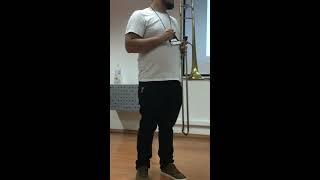 Estudos de técnicas de trombone AVANÇADA PARTE 01 [IMPORTANTE VER ATÉ O FINAL]