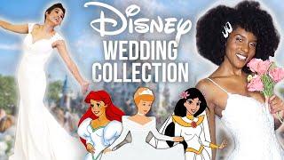 We Try On Disney’s NEW Princess Wedding Dresses!!!