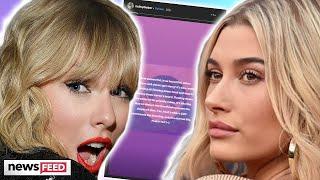 Why Hailey Baldwin Bieber Hates Taylor Swift⁉️ Hailey Explaining Us Why She Don't Like Taylor