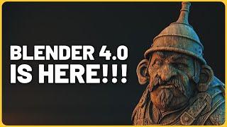 Blender 4.0 Features in Less than Five minutes!