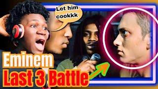 Eminem Fried, Roast and Cooked em All || 8 MILE Last 3 Battle