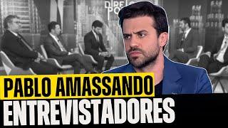 PABLO MARÇAL AMASSANDO JORNALISTAS LACRADORES EM ENTREVISTA