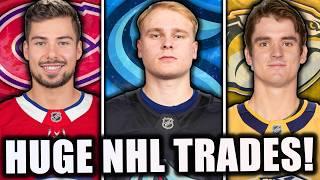 HUGE NHL TRADES! Kakko To Seattle, Carrier To Montreal & MORE!