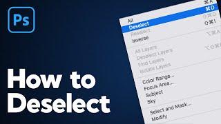 How to Deselect in Photoshop (Tutorial)