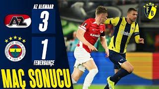 AZ Alkmaar 3-1 Fenerbahçe | MAÇ ÖZETİ | UEFA Avrupa Ligi | Önemli Kareler