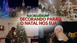 VLOGMAS | decorating the tree, organizing the house and Christmas activities