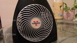 ELECTRIC HEATER UNBOXING - Vornado MVH Space Heater 3 Heat Setting Adjustable Thermostat Indoor| Van