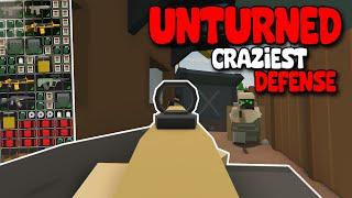 THE MOST INTENSE DEFENSE IN UNTURNED (Unturned Survival)