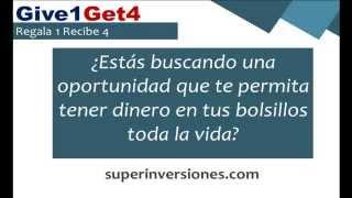 Presentación del sistema G1G4 en español, para ganar dinero en internet.