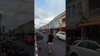 phuket old Town ışıl ve rotası ile