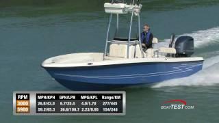 Hydra-Sports 23 Bay Bolt 2011 Performance Test - By BoatTest.com