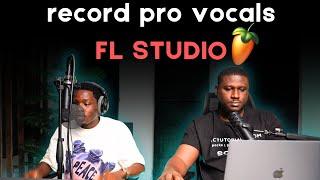 How to record vocals in FL Studio