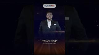 AVP of Sales, Mayank Singh, shares his thoughts during the vibrant R&R celebration at Hike Education