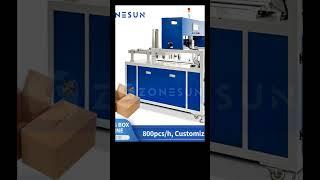 New addition: ZONESUN ZS-ZBD10 Box Folding Machine Carton Erecting Machine