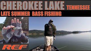 CHEROKEE LAKE: Hot Late Summer Bass Fishing