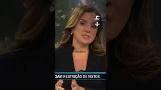 Vera Magalhães comments on US decision to restrict visas due to censorship | #shorts