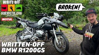 WE'VE RE-BUILT A WRECKED BMW R1200GS FOR A BUDGET ADVENTURE