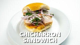 CHICHARRON SANDWICH, Peruvian Breakfast | My Cooking Journal