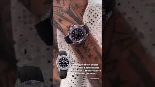 Italian rapper sfera ebbasta is wearing Rolex Yecht-Master #sferaebbasta #rolex #watch #shorts