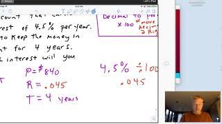 Algebra 1 Ch. 2-9 Percents