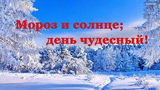  Александр Пушкин. Зимнее утро | Стихи о природе поэтов 19 века