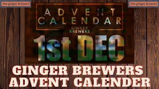 Door 1 - BEER ADVENT CALENDAR from the ginger brewers.