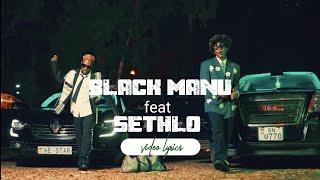 BLACK MANU Feat Sethlo - Gangster Mind ( vidéo lyrics )