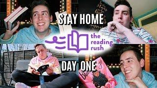 EMOTIONAL START TO THE READING RUSH | STAY HOME READING RUSH DAY ONE VLOG