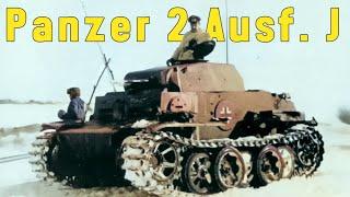 Lekki Czołg Ciężki czyli Panzer 2 wersja J | Historia