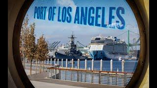 At The Port of Los Angeles, The Adventure Starts Before The Cruise Departs (:15)