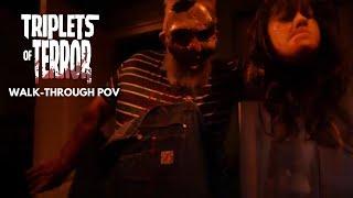 Triplets of Terror POV | Halloween Horror Nights 33 | Universal Studios Florida | HHN 2024