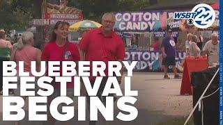 The 58th annual Blueberry Festival kicks off in Plymouth