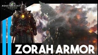 How To Get Zorah Magdaros GEMS and Armor FAST - Monster Hunter World