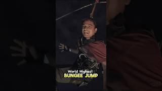 World highest bungee jump  #shorts #drbroshorts #drbro #kannada #bangeejump