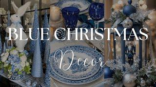 100+ Blue Christmas Home Decor Ideas for 2024: Top Holiday Trends