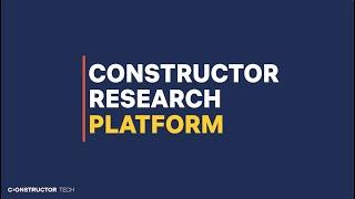 Discover Constructor RESEARCH