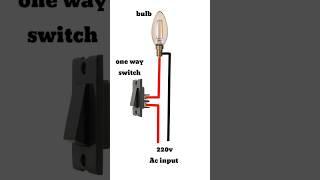 One way switch circuit,