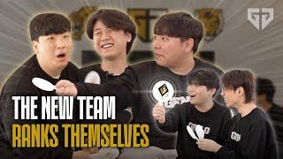 The New Team Ranks Themselves | 2025 젠로란트의 서열 정리!