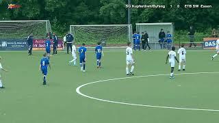 2022 05 21  D Junioren Kreispokalfinale 20022 SG Kupferdreh Byfang vs  ETB SW Essen