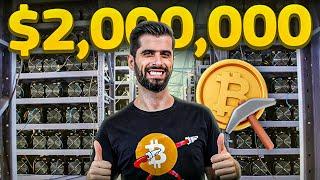 Inside My New $2,000,000 Bitcoin Mining Farm