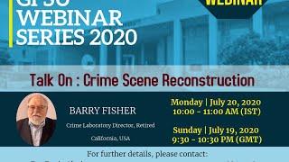 Topic On : Crime Scene Reconstruction