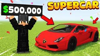 I OPENED A SUPERCAR SHOWROOM IN MINECRAFT...