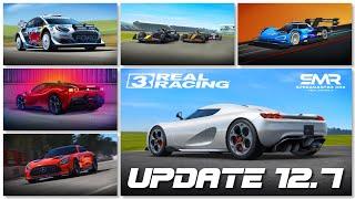 Real Racing 3 • Update 12.7 • Koenigsegg CC850 • Patch Notes