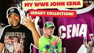 MY WWE JOHN CENA JERSEY COLLECTION!