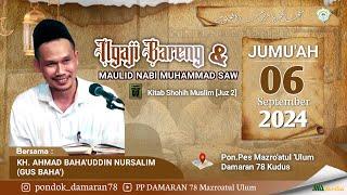 Ngaji Kitab,& Maulid Nabi bersama Gus Baha, Jum'at 6 September 24