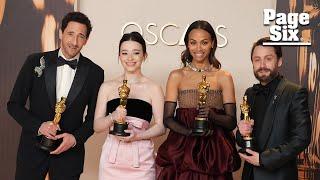 Biggest moments from Oscars 2025: winners, performances, speeches, more