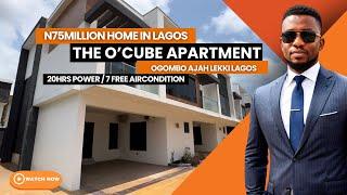 Take A Tour Of This Luxurious 4 Bedroom Terrace In Ogombo Ajah, Lagos Nigeria - Worth N75m ($61k)